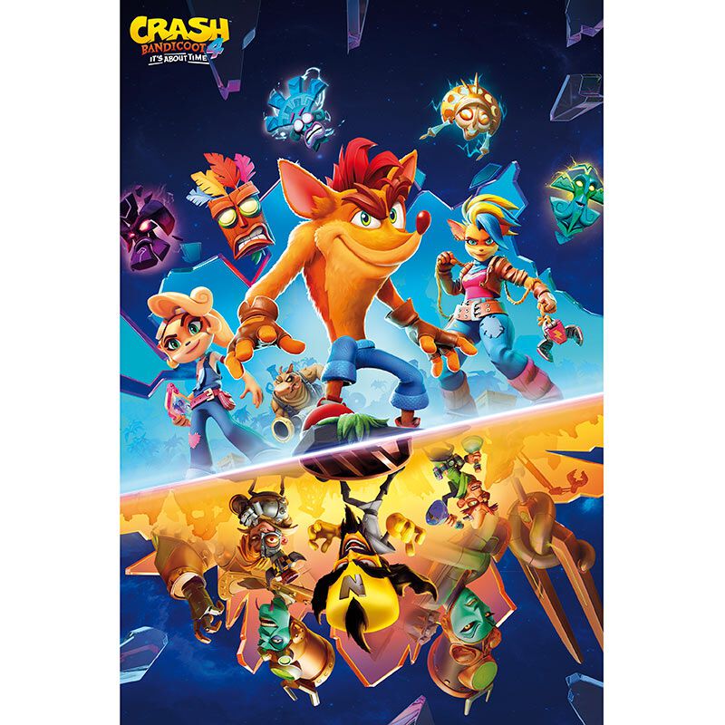 Poster Crash Bandicoot 4 - Ride | Wall Art, Gifts & Merchandise 