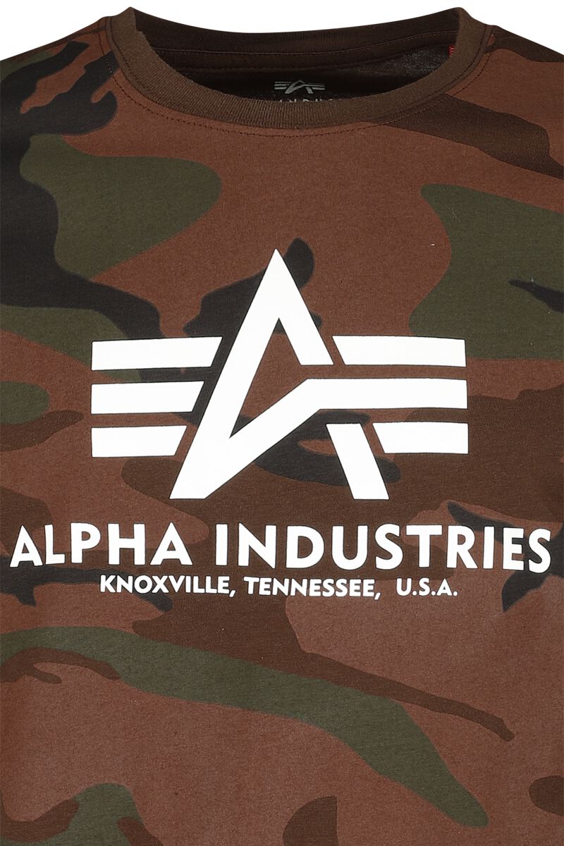 BASIC CAMO Alpha Industries EMP T-SHIRT T-Shirt | 