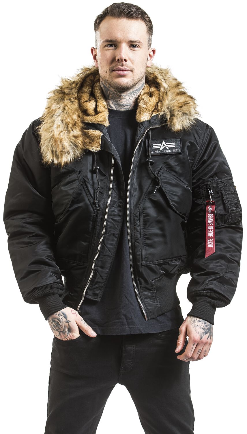 Alpha | Custom Hooded EMP 45P | Industries Jacket Winter