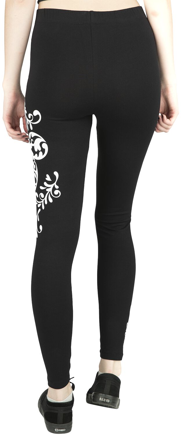 Floral Minnie, Mickey Mouse Leggings