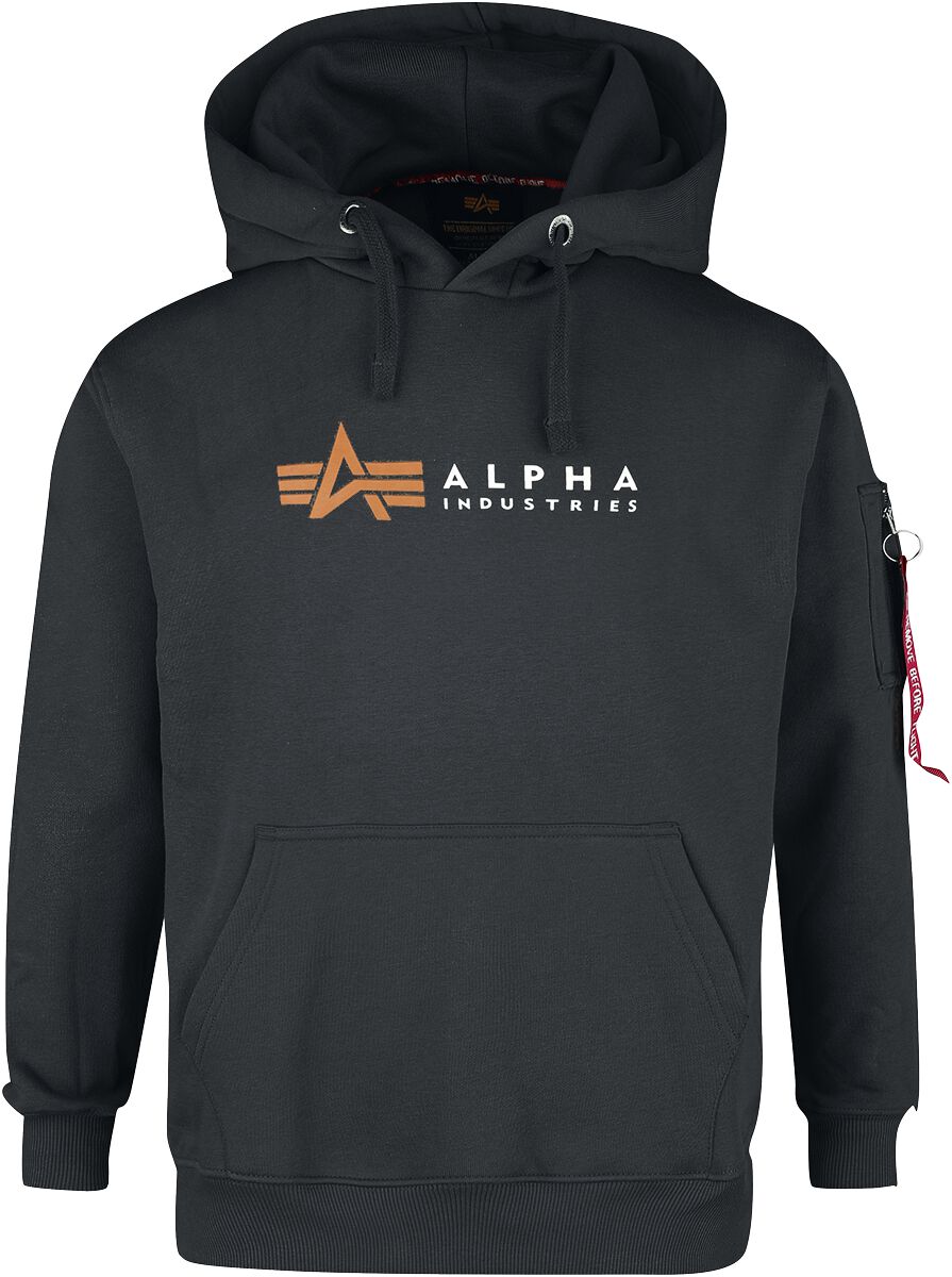 Alpha label hoodie Hooded | | sweater EMP Alpha Industries