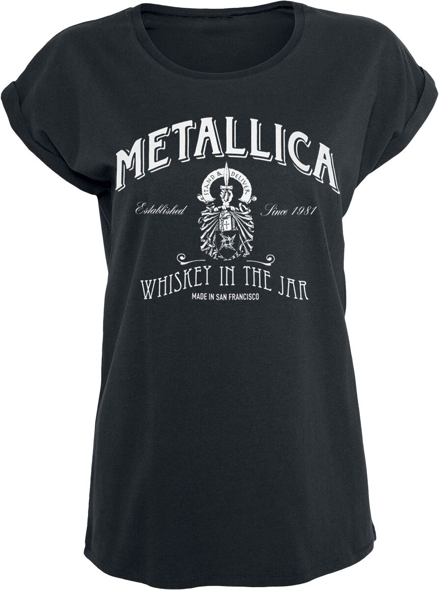 Metallica Official Whisky in The Jar Raglan