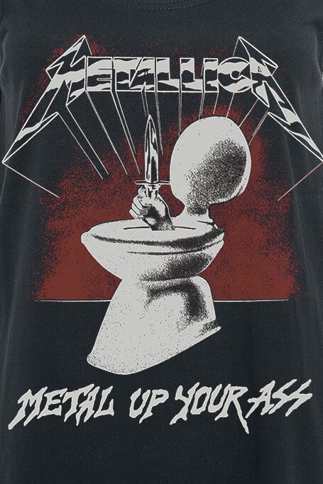 Metal Up Your Ass Woven Patch