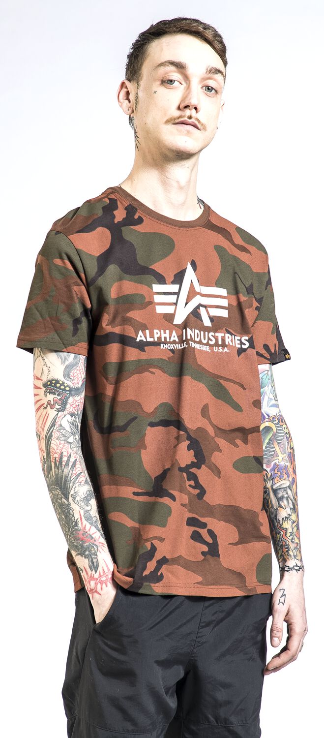 Alpha T-SHIRT CAMO BASIC EMP | | T-Shirt Industries